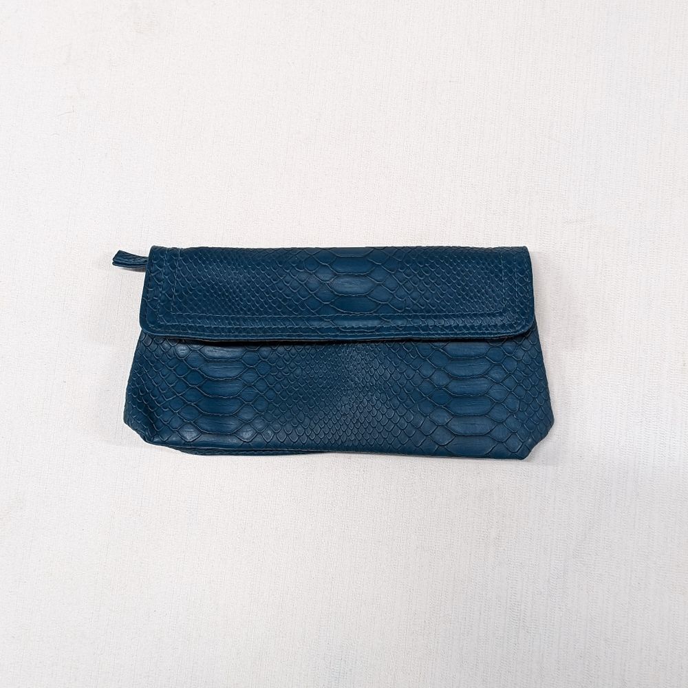Vintage Merle‎ Norman Cosmetics Fold Over Wristlet Make Up Bag